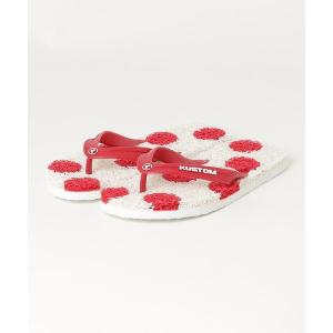 サンダル KUSTOM メンズ KADILLAC FLAG サンダル/カスタム ビーチサンダル ビーサン