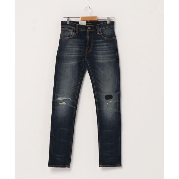 ジーンズ Thin Finn Sam Replica シンフィン スキニーテーパード ジーンズ(レン...