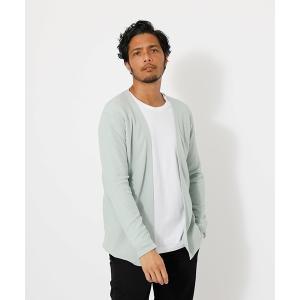 カーディガン MOSS STITCH TOPPER251DSF70-036D