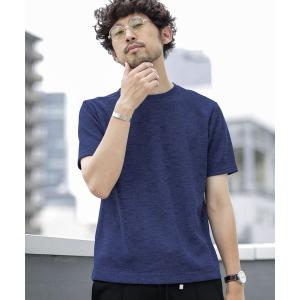 tシャツ Tシャツ 《WEB限定》リスペクトリネンクルーネックニットソー