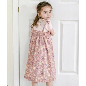 la poche biscuit（ラポシェビスキュイ） ワンピース ボタニカル花柄