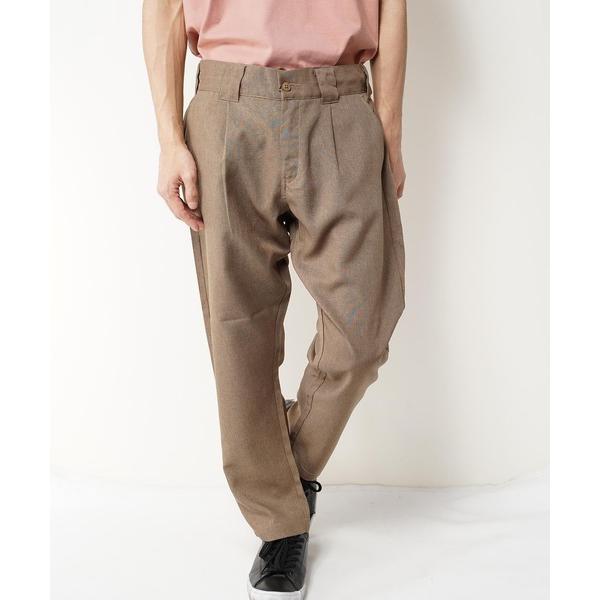 パンツ ポリエステルトロワイドシルエットパンツ(IR) オーバーサイズ メンズ レディース メンズ