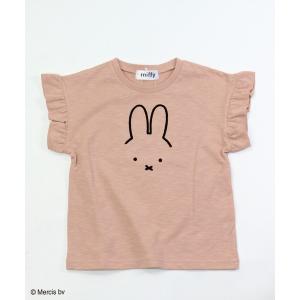 tシャツ Tシャツ 【JAM＆LINK限定】miffy/ ミッフィー フリル袖Tシャツ