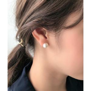 ピアス 「10mm」 選べるパールピアス （コットンパール / アクリルパール） レディース