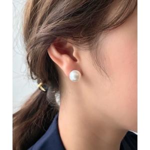 ピアス 「12mm」 選べるパールピアス （コットンパール / アクリルパール）｜zozo