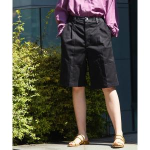 パンツ サスティナブルリメイクウエストデニムミックスショーツ  MAI
