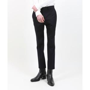 スラックス SUPER100's 高密度ギャバジンスラックス メンズ