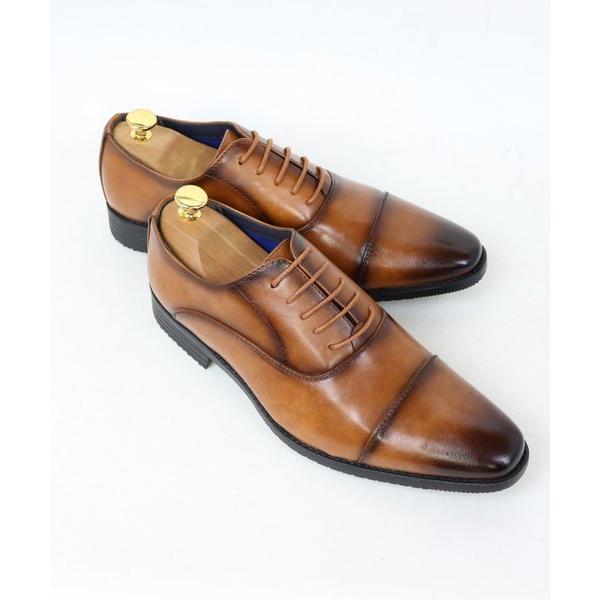 ビジネスシューズ AAA / 空気循環 スクエアトゥビジネスドレスシューズ(275) メンズ