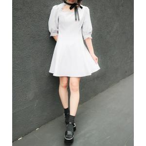 フィント F I N T ロゴリボン付きマルチストライプワンピース Pink ブランド公式 Locomall ロコモール 通販 Paypayモール