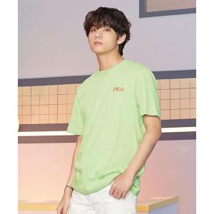 tシャツ Tシャツ FILA×BTS プリントロゴ 半袖Tシャツ FM9357