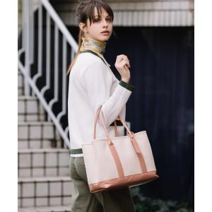 トートバッグ バッグ カシュカシュ cachecache / パーテーションエナメル付属トートバッグL