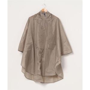 レインコート レインポンチョ  リップストップ撥水素材 ワイドシルエット