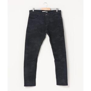 パンツ e JEANS/イージーンズ/カモフラージュブラックパンツ メンズ