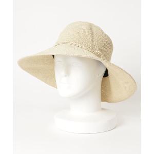 帽子 ハット コマアミペーパーハット 折り畳みも可能  ワイヤー入りツバアレンジ可能 少しツバが広めのデザイン
