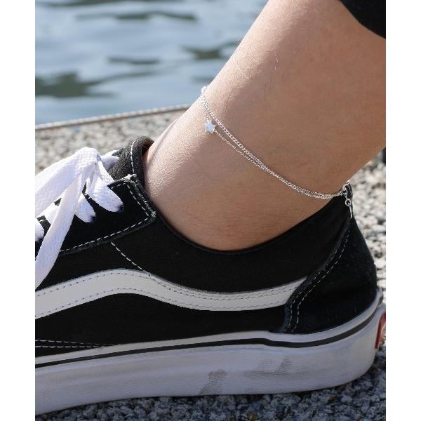 アンクレット 「サイズ調整可能」シルバー925 ユニセックス アンクレット メンズ