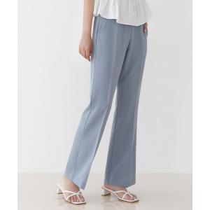 スラックス パンツ パステルカラーロングスラックス