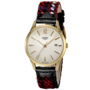 腕時計 【ハリスツイードコラボ】ヘンリーロンドン HENRY LONDON  腕時計 HARRIS TWEED COLLABORATION 替ベルト付