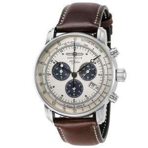 腕時計 【ZEPPELIN】ツェッペリン 100周年記念シリーズ クロノグラフ 腕時計 時計 ウォッチ 7686-5 メンズ
