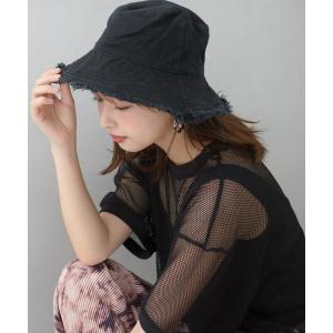帽子 ハット リバーシブルフリンジバケットＨＡＴ