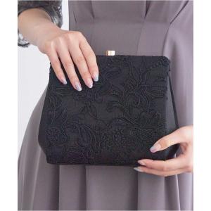 クラッチバッグ パーティーバッグ 刺繍レースセレモニークラッチバッグ レディース