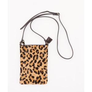 ショルダーバッグ バッグ カシュカシュ cachecache / アニマルプリントハラコタイプショルダー