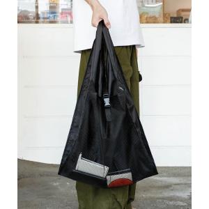 レディース エコバッグ バッグ nahe SHOPPER ネーエ ショッパー エコバッグ マルシェバッグ メッシュ トート L