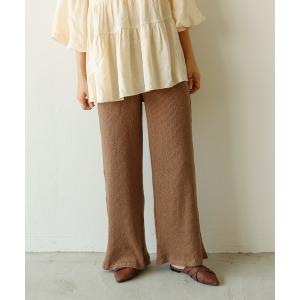 パンツ スラブリブルーズパンツ レディース
