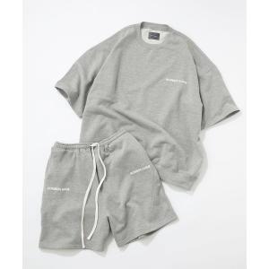 スウェット 【NUMBER (N)INE】エフォートレス ラウンジセットアップ  / ショートスリーブ+ショーツ