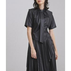 シャツ ブラウス ブライトンギャザーブラウス