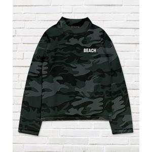 ラッシュガード ロゴ プリント 長袖 ラッシュガード