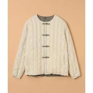 ダウンジャケット ダウン TAION × BEAMS LIGHTS / 別注 チャイナ リバーシブル インナーダウン メンズ レディース