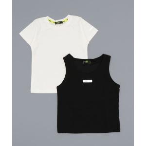 tシャツ Tシャツ BBDL メッシュタンクトップ付きTシャツ 3958K