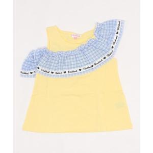 tシャツ Tシャツ PINKHUNT フリルショルダーTシャツ 3991K