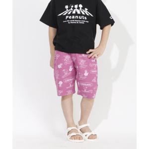 パンツ スヌーピー サーフ総柄ハーフパンツ 4055K