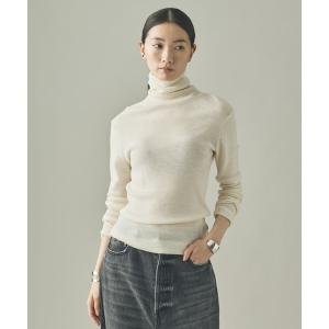 ニット セーター Curensology(カレンソロジー)/ウールテレコタートル レディース