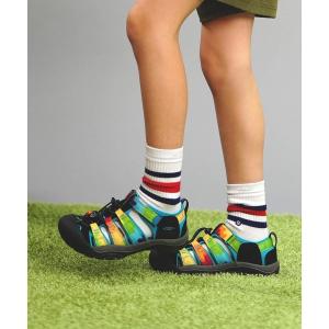 KEEN（キーン） サンダル キッズ サンダル 水陸両用 花柄 NEWPORT H2
