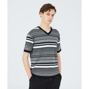 5351 POUR LES HOMMES tシャツ 「定番人気」セーターマシーン ボーダー