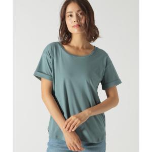 tシャツ シルケットクルーネックシャツ レディース