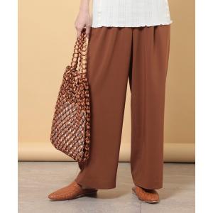 マルチサイズ パンツ リラックスワイドパンツ レディース