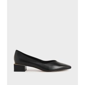 パンプス ブロックヒールパンプス / Block Heel Pumps