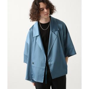 シャツ ブラウス BIGサテンカイキンシャツ(HARE)