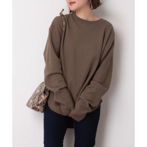 tシャツ Tシャツ 【一部WEB限定】ワッフルサーマルクルーネックTシャツ(ロンT)