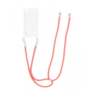 モバイルケース 【iPhone7/8/SE対応】コードツキクリアケース