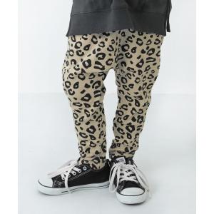 プリントスウェットサルエルパンツ