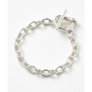 ブレスレット シルバー999 シャックルチェーンブレスレット Made in Japan