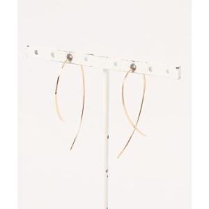 Jewel closet by L&Co. ピアス K10 2連風 フープピアス レディース