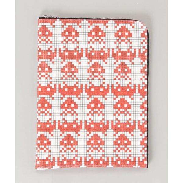 クラッチバッグ FABRICK「SPACE INVADERS」DOCUMENT CASE  A4 メ...