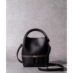 バッグ ハンドバッグ 【High-Line】デザインジップワンハンドルハンドバッグ