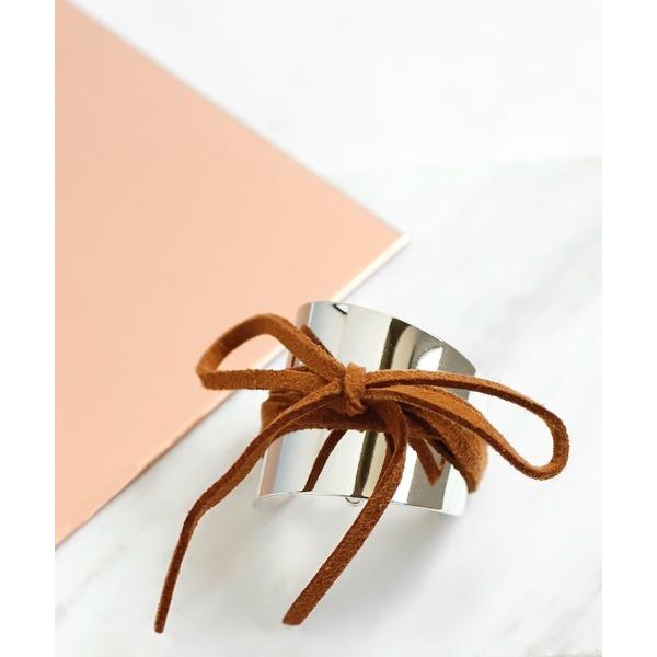 ヘアゴム メタル×スエード2WAYポニーフック「B」