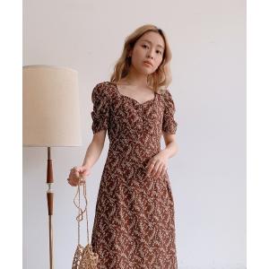 ワンピース オトナフラワーワンピース